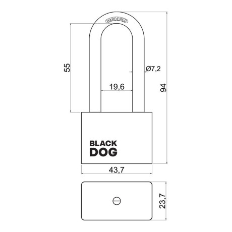 RV.BLACKDOG.40.PL visací zámek